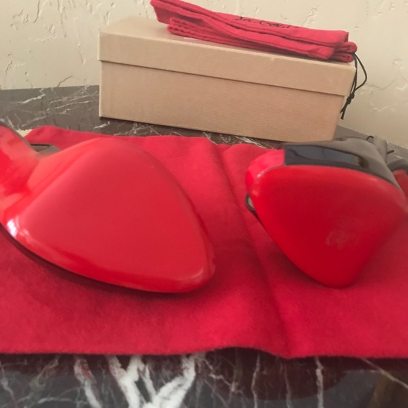 ❤️ NEW ❤️Christian Louboutin No Prive Slingback Black EU38 - Picture 12 of 14